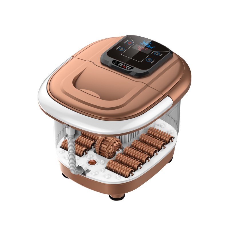 The foot spa bath massager medium barrel is easy to use